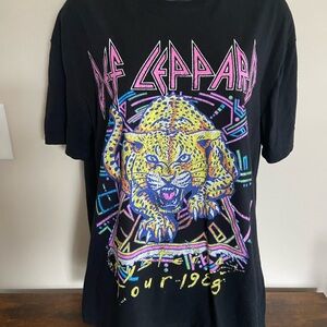 Def Leppard Kids Short Sleeve Tee - Black